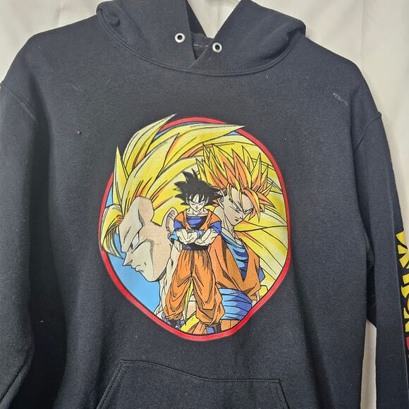 Dragon Ball Z Goku Super Saiyan Hoodie Sweatshirt Men's size Midium - Picture 2 of 6